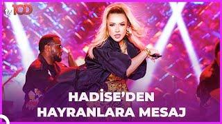 Hadise boşandıktan sonra ilk konserini verdi