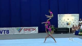 Acrobatic Gymnastics World Championships 2010 - Russia Women's Group 1st place