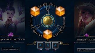 What Happens If I Reroll 3 Ultimate Skins ? | LoL | Reroll = Prestige Skin