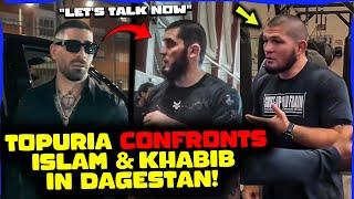 BREAKING! Ilia Topuria CONFRONTS Islam Makhachev in DAGESTAN, Khabib INVOLVED, Dana White REACTS!