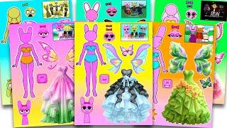 Sprunki Pinki Edition Dress up Sticker Book 🩷 스프런키 핑키 에디션 옷입히기 스티커북