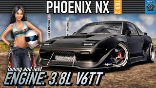 CarX Drift Racing 2 - PHOENIX NX - 3.8L V6TT Tuning and Test Multiplayer [OUTDATE]