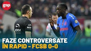 Ion Crăciunescu, în direct la GSP LIve, despre fazele controversate de arbitraj din Rapid - FCSB