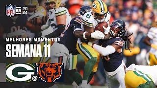 Green Bay Packers vs Chicago Bears | Melhores Momentos - NFL 2024