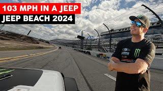 103MPH IN JEEPS ON DAYTONA SPEEDWAY, DRIFT JEEP, AND BEACHES! | JEEP BEACH 2024 | CASEY CURRIE VLOG