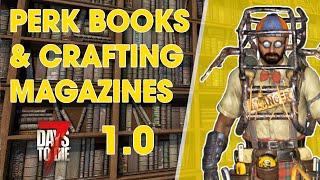 Learn About Perk Books & Crafting Skill Magazines | 7 Days to Die 1 0 | Quick Tips