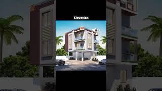 Modern Exterior Elevation 3D Design #home #3ddesign #3dhomedesign #3delevation #3dexterior