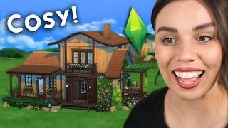 I built a super cosy house in The Sims 4