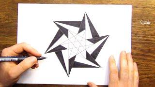 Simple Easy Geometric Pattern - Geometric Drawing