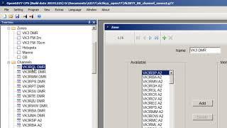 OpenGD77 CPS setup for DMR channels with multiple TGs on different TSs