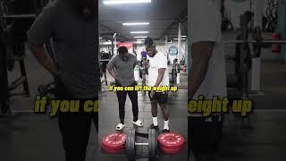 100kg + Dumbell deadlift challenge #fitness #mattdoesfitness  #gymmotivation