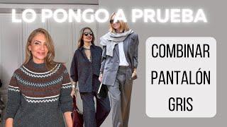 Cómo COMBINAR un PANTALÓN GRIS para tu FONDO DE ARMARIO (Tu Asesora de Imagen y Moda)