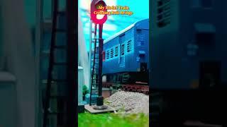 Indian Railways ICF Model Train | WAP-7 Model | train video #shorts #indianrailways #trainvideo