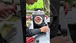 Do you want to try cooking with this stove? #outdoorstove #woodstove #campfire #cooking #outdoors