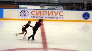 Tatiana VOLOSOZHAR Maxim TRANKOV LP Russian Open Skates 2015  1080p 60fps