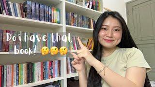 Do i have that book challenge! - Mencari buku spesifik di rak buku | Booktube