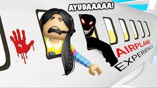 ESCAPA DEL AVIÓN DEL TERROR | Roblox