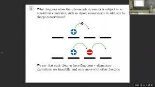 "Hydrodynamics of kinematically constrained fluids." - Andrew Lucas (Boulder) - Oct. 24, 2022