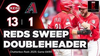 CES Walk-Off & Gavin Lux Grand Slam, Cincinnati Reds SWEEP Doubleheader vs Arizona Diamondbacks