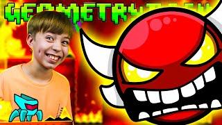 Жду GEOMETRY DASH 2.2  ПРОКАЧИВАЮ СКИЛЛ! 