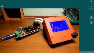 Как залить прошивку Marlin-RC8 в Arduino ATMega 2560 с Ramps-1.4, LCD 12864 с энкодером.