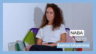 NABA meets Alumni, second edition -  Ksenia Lukyanova Design Area Alumna