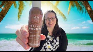 Review of the Coconut Bronze Gradual Tanning Lotion by The Body Shop