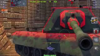 World of Tanks Blitz E50M the lowest damage ace you will see today