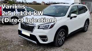 Subaru Forester 2020m 2,5 l 134 kw Sumontuota dujų įranga (SND) KME NEVO SKY DIRECT model2