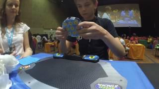 Rubik's clock former Ukrainian NR single - 5.38 on Worlds 2017.