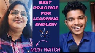 English Speaking Practice With My Follower / English Conversation With Manju Mam. #english