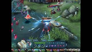 Aamon Full Damage Build Gameplay | MLBB | ML Gameplay | venomox gaming | best build and emblem