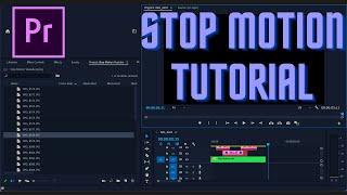 Premiere Pro Stop Motion Tutorial 2022