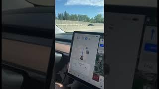 Tesla autopilot slowing down for merging car