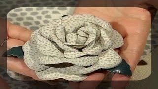 Делаем брошь в технике жареная кожа. Мастер класс. Наташа Фохтина