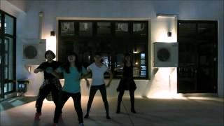 4MINUTE -CRAZY cover dance practice 1 by Fengzi Debree (color)