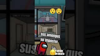 Amongus Sus Imposter  #shorts #amongus #funny #impossible #challenge Drawaria