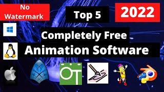 Top 5  Free Animation Software Without Watermark | Free Whiteboard Animation Software