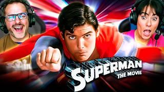 SUPERMAN: THE MOVIE (1978) REACTION!! First Time Watching! Christopher Reeve | Richard Donner