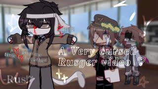 A Very cursed Rusger video   (may be 13+ idk)   【Countryhumans】