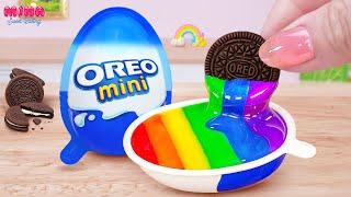 Best of Kinder Joy With Oreo Cake RecipeTop Miniature Rainbow Chocolate Cake By Mina Sweet Baking