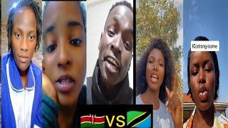 KENYA VS TANZANIA TIKTOK WAR /  vs 