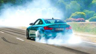 BEST OF BMW M in 2023! DRIFT FAILS, Burnouts, Police Chase - 1M, M2, M3, M4, M5, M6, M1 Etc!