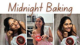 Vlog #38 | Protein Brownie Recipe for Night Cravings!  Mouni's Kitchen