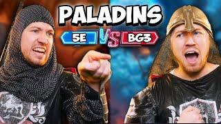 5th Edition vs Baldur's Gate 3: Paladins