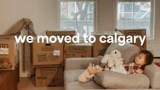 We moved to Calgary from Toronto with a toddler  Life in Calgary Vlog