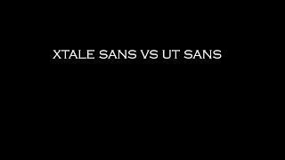 XTALE SANS VS UT SANS (Roblox soulshatters)