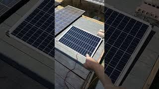 Testing the Harbor Freight 100 watt solar panel