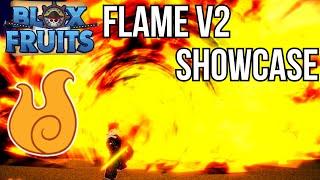 Flame V2 Showcase | Blox Fruits