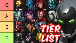 BEST Heroes TIER LIST (Sept, 270 Characters) - Marvel Future Fight